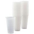 Just Launched | Dart Y16T 16 oz. High-Impact Polystyrene Cold Cups - Translucent (50 Cups/Sleeve, 20 Sleeves/Carton) image number 1