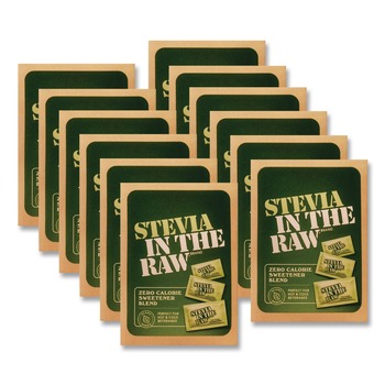 Stevia in the Raw 4480075050 2.5 oz. Packet Sweetener (600/Carton)