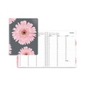 Office & Office Supplies | Brownline CB950G.05 12-Month (Jan-Dec): 2026 11 in. x 8.5 in. Columnar Format Pink Daisy Artwork Essential Collection Weekly Appointment Book - Multicolor Cover image number 0