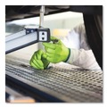 Disposable Gloves | Ammex GWGN46100 8 mil Heavy-Duty Industrial Powder-Free Nitrile Gloves - Large, Green (1000/Carton) image number 4