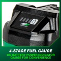 Batteries | Metabo HPT 380083M 18V/36V MultiVolt 5 Ah/2.5 Ah Water and Impact Resistant Lithium-Ion Battery image number 3