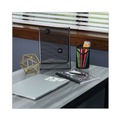 Office Jansan | Universal UNV15521 0.7 mm Retractable Fine Ballpoint Pen - Blue (1 Dozen) image number 5