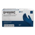 Disposable Gloves | Ammex GPLHD84100 11.6 in. Long 13 mil Powder-Free Latex Exam Gloves - Medium/Blue (500/Carton) image number 0