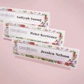 Office Jansan | Avery 05305 8.5 in. x 2.5 in. Medium Embossed Tent Cards - White (2 Cards/Sheet, 50 Sheets/Box) image number 1