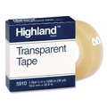 Office Jansan | Highland 5910K12 0.75 in. x 83.33 ft. 1 in. Core Transparent Tape - Clear (12/Pack) image number 2