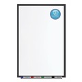  | Quartet 2544B Classic Series 48 in. x 36 in. Porcelain Magnetic Dry Erase Board - White Surface/Black Aluminum Frame image number 4