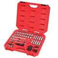 Hand Tool Sets | Craftsman CMMT12021Z 1/4 in. and 3/8 in. Standard SAE and Metric Combination Polished Chrome Mechanics Tool Set (83-Piece) image number 1