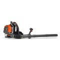 Handheld Blowers | Husqvarna 970466901 150BT Gas Leaf Blower, 51-cc 2.16-HP 2-Cycle Backpack Leaf Blower, 765-CFM, 270-MPH, 22-N Powerful Clearing Performance image number 1