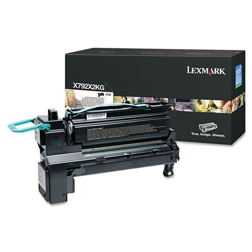 Ink & Toner | Lexmark X792X2KG 20000 Page-Yield Extra High-Yield Toner - Black image number 0