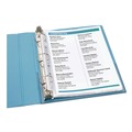 Sheet Protectors | Avery 77004 8.5 in. x 5.5 in. Heavyweight Top Load Sheet Protector - Clear (25/Pack) image number 3