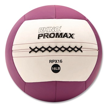Champion Sports Rhino Promax 16 lbs. Medicine Ball - Purple