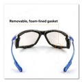 Eye Protection | 3M 11872-00000-20 CCS Protective Eyewear with Foam Gasket - Blue Plastic Frame/Clear Polycarbonate Lens image number 1