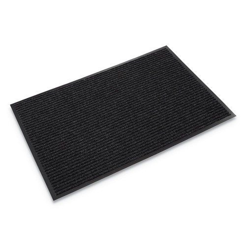  | Crown NR 0046CH 48 in. x 72 in. Needle-Rib Polypropylene Wiper/Scraper Mat - Charcoal image number 0