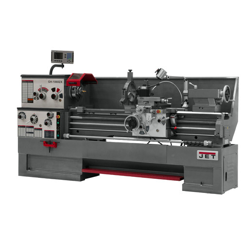 JET GH-1660ZX Lathe with ACU-RITE VUE DRO and Taper Attachment image number 0