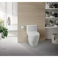 Fixtures | TOTO MS642124CEFG#12 Nexus 1-Piece Elongated 1.28 GPF Universal Height Toilet with CEFIONTECT & SS124 SoftClose Seat, WASHLETplus Ready (Sedona Beige) image number 8