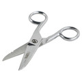 Scissors | Klein Tools 2100-9 5-1/4 in. Stainless Steel Cable Splicer Snip image number 1