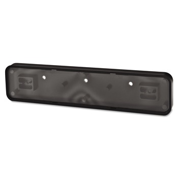 Advantus 9.38 in. x 2 in. Plastic DIY Sign - Black