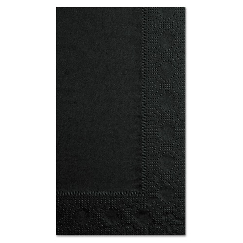 Paper Towels and Napkins | Hoffmaster 180513 15 x 17 2-Ply Dinner Napkins - Black (1000/Carton) image number 0