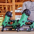 Framing Nailers | Metabo HPT NR1890DRAM 18V Lithium-Ion 21 Degree Cordless Plastic Strip Framing Nailer Kit (4 Ah) image number 7