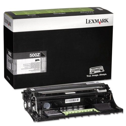 Ink & Toner | Lexmark 50F0Z00 50f0z00 Return Program Drum Unit, 60,000 Page-Yield, Black image number 0