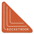 Office Accessories | Rocketbook BEA-B4-K Beacons Smart Stickers for Whiteboards, Reusable Triangles, 2.5-in x 2.5-in, Fluorescent Orange, 4/Pack image number 1