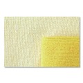 Office Jansan | Rubbermaid Commercial 1820580 12 in. x 12 in. Microfiber Cleaning Cloths - Yellow (24/Pack) image number 3