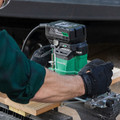 Plunge Base Routers | Metabo HPT M3612DAM MultiVolt 36V Brushless Lithium-Ion Cordless Plunge Router Kit (2.5 Ah) image number 11