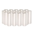 Trash Bags | Boardwalk Z6036MN GR1 30 Gallon 10 mic 30 in. x 36 in. Perforated Roll High Density Can Liners - Natural (25 Bags/Roll, 20 Rolls/Carton) image number 2