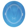 Hard Hats | MSA 10058320 V-Gard Slotted Full-Brim Hat with 1-Touch Suspension - Blue image number 4