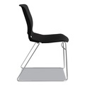 Office Desks & Workstations | HON HMS1.N.ON.Y Between Seated-Height X-Base with 30 in. Diameter Between Round Table Top and Motivate High-Density Stacking Chair Bundle (4 Chairs/Carton) image number 14