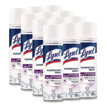LYSOL Brand I.C. 19 oz. Aerosol Disinfectant Spray - Original (12/Carton)