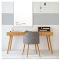 Office Jansan | Quartet 75123B 36 in. x 24 in. Dry Erase Board Melamine - White Surface, Silver Aluminum Frame image number 4