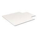 Cleaning & Janitorial Supplies | Deflecto CM1K232OCB 45 in. x 53 in. OceanMat Lipped Carpet Chair Mat - Clear image number 0