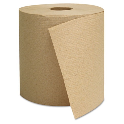 | GEN G1825 800 ft. 1 Ply Hardwound Towels - Brown (6/Carton) image number 0
