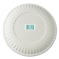 Food Service | AJM Packaging Corporation 40111 6 in. Diameter Paper Plates - White (100/Pack, 10 Packs/Carton) image number 4
