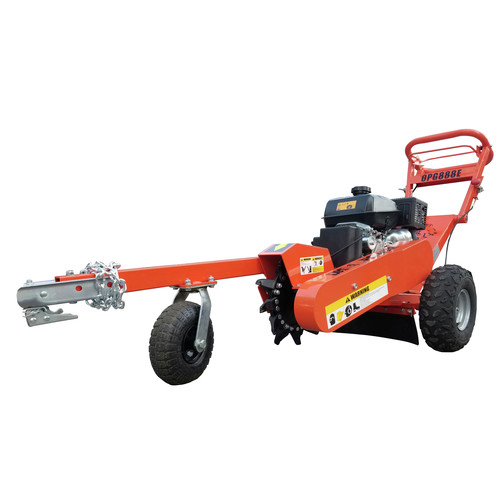 Chipper Shredders | Detail K2 OPG888E 14 in. 14 HP Gas Commercial Stump Grinder with Electric Start image number 0