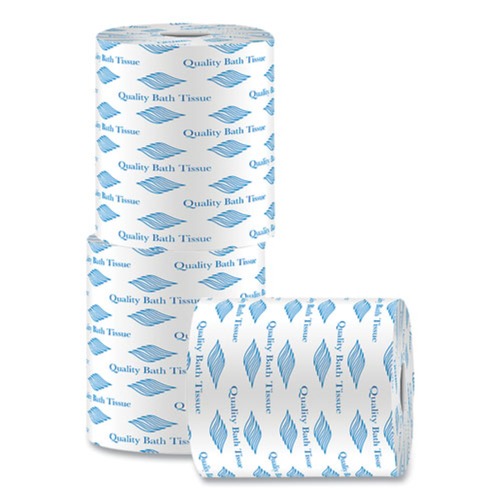 Cleaning & Janitorial Supplies | GEN GN500 2-Ply Bath Tissue - White (96 Rolls/Carton, 500 Sheets/Roll) image number 0