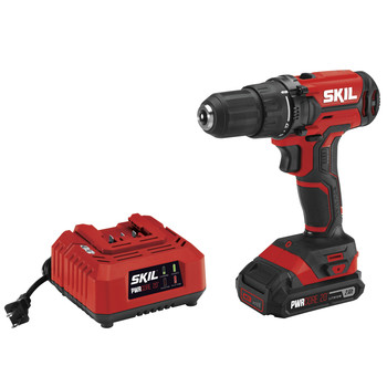 Skil 20V PWRCORE20 Brushless Lithium-Ion 1/2 in. Cordless Drill Driver Kit (2 Ah)