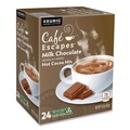 Labor Day Sale! Save $30 off $199! | Cafe Escapes 5000330122 Dark Chocolate Hot Cocoa K-Cups (24/Box, 4 Boxes/Carton) image number 3