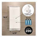 Cleaning & Janitorial Supplies | Quick Dam WUM-200 Super Absorbent Mats, 1.5 qt, 14-in x 7-in, 200/Box image number 1