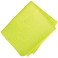 Cooling Gear | Klein Tools 60486 Cooling PVA Towel - High-Visibility Yellow (2-Pack) image number 3