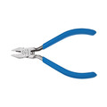 Pliers | Klein Tools D230-4C 4 in. Semi-Flush Design Diagonal Cutting Electronics Pliers image number 0