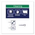 Cleaning Cloths | Tork 510137 12.6 in. x 10 in. Cleaning Cloth - White (1/Carton) image number 5