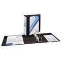 Office Jansan | Avery 79604 3 Locking One Touch EZD Rings 4 in. Capacity 11 in. x 8.5 in. Heavy-Duty View Binder with DuraHinge - Black image number 2