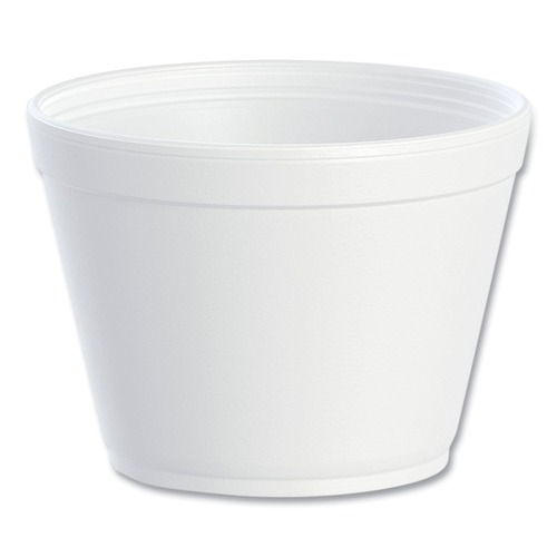 Just Launched | Dart 16MJ32 16 oz. Extra Squat Foam Containers - White (500/Carton) image number 0