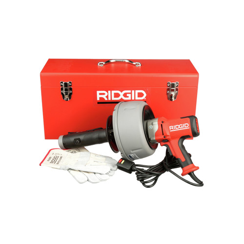 Drain Cleaning | Ridgid K-45AF 115V AUTOFEED Sink Machine Kit with Case image number 0