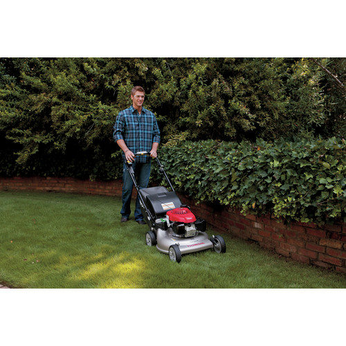 Honda HRR216VLA 160cc Gas 21 in. 3 in 1 Smart Drive Self Propelled Lawn Mower with Roto Stop Blade System
