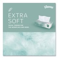 Tissues | Kleenex 21601 Naturals 2-Ply Flat Box 8.3 in. x 7.8 in. Facial Tissues - White (48 Boxes/Carton, 125 Sheets/Box) image number 6