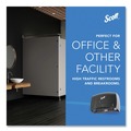 Paper Towels and Napkins | Scott 09602 Essential Coreless Jumbo Roll 14.25 in. x 6 in. x 9.75 in. Tissue Dispenser for Business - Black image number 9
