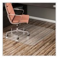 Cleaning & Janitorial Supplies | Deflecto CM2E242 45 in. x 53 in. EconoMat All Day Use Chair Mat for Hard Floors - Clear image number 1